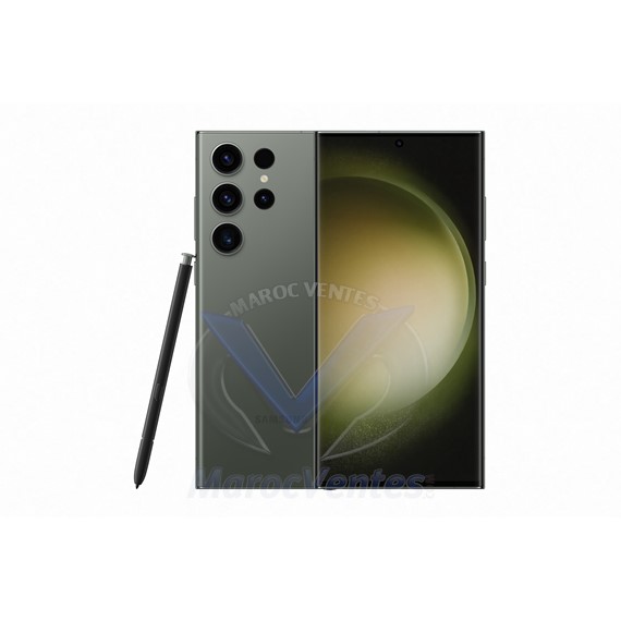 SAMSUNG S23 Ultra Green 6.8" Snapdragon 12Go 256Go Android 5G Dual Sim SM-S918BZGCMWD